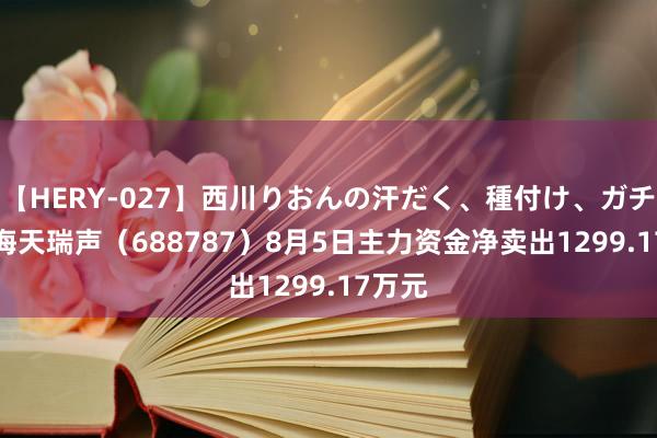 【HERY-027】西川りおんの汗だく、種付け、ガチSEX 海天瑞声（688787）8月5日主力资金净卖出1299.17万元