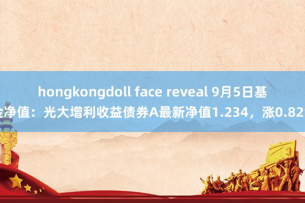 hongkongdoll face reveal 9月5日基金净值：光大增利收益债券A最新净值1.234，涨0.82%